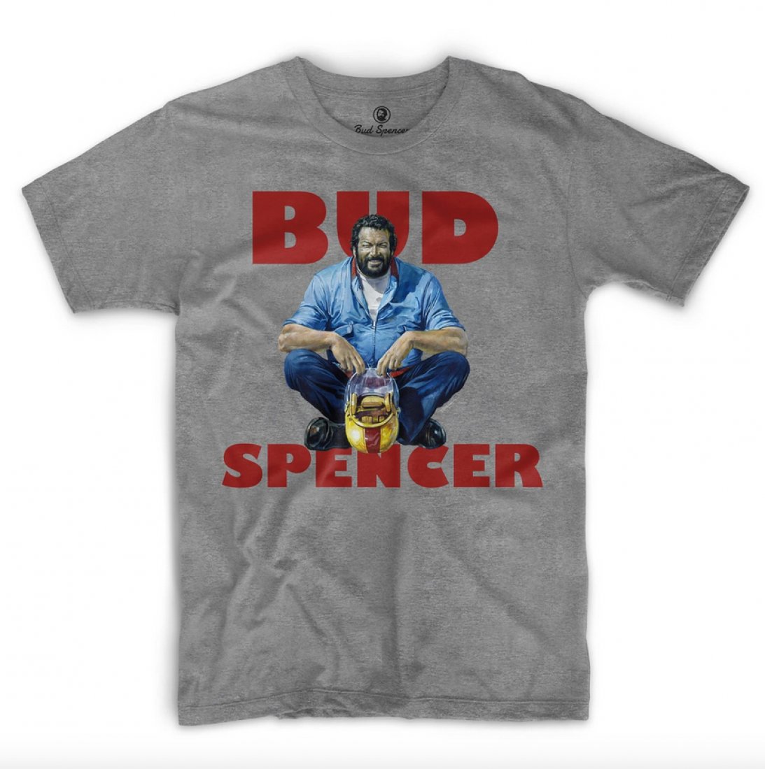 Sie Nannten Ihn Mücke - T-Shirt - Bud Spencer® Grau