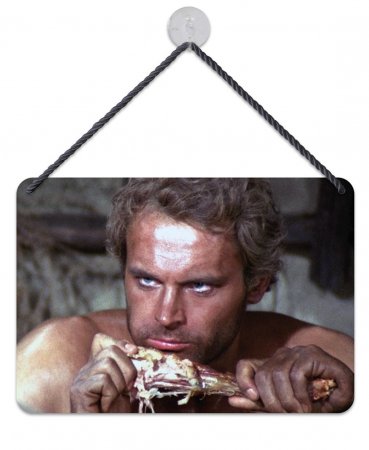 Terence Hill Kult-Hänger Terence isst