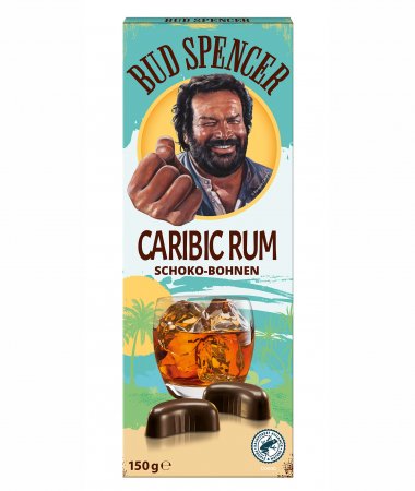 Bud Spencer Schokobohnen mit Caribic Rum