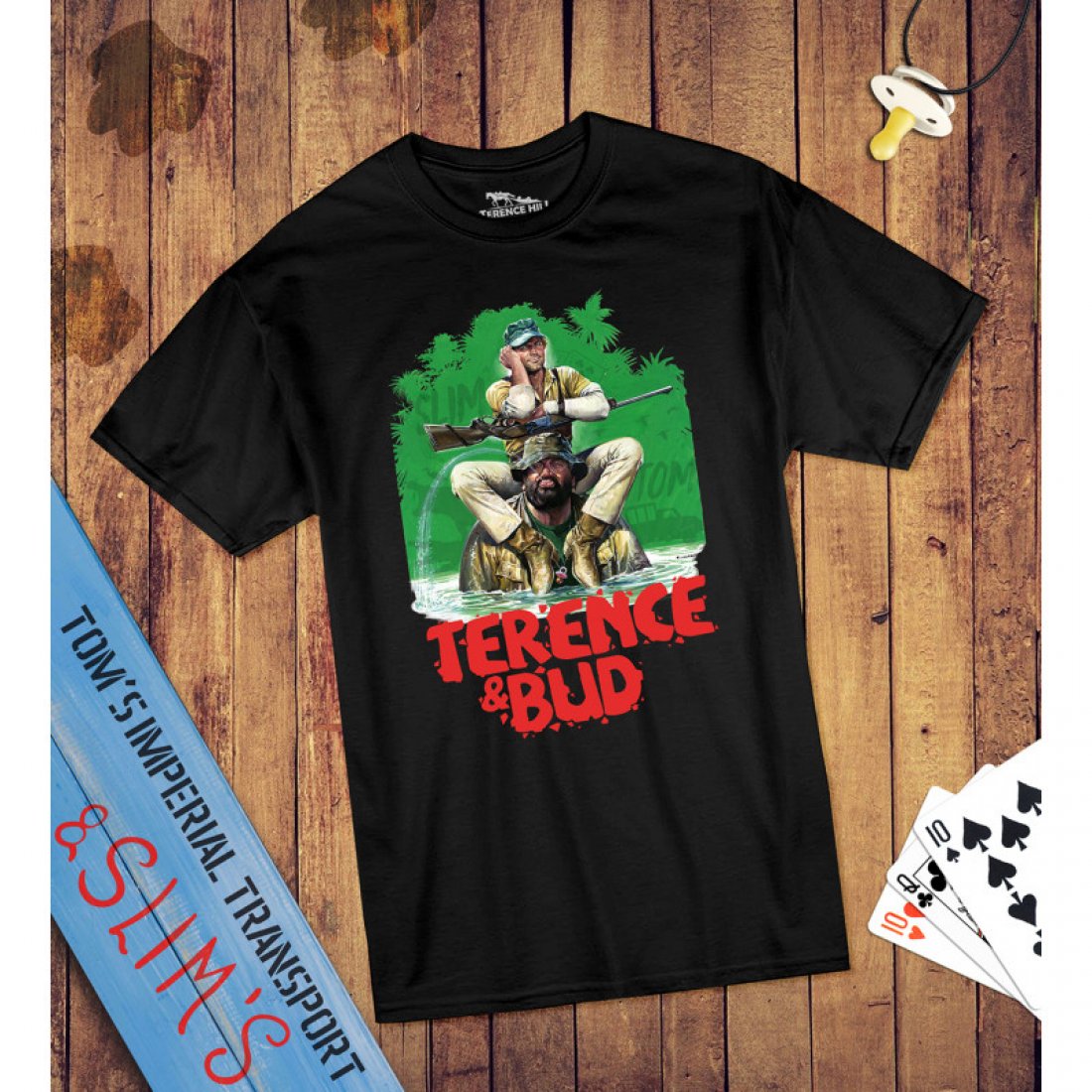 Bud Spencer & Terence Hill Double Trouble T-Shirt – Art-O-Rama Shop