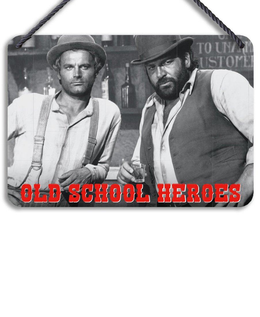 Bud Spencer Terence Hill Kult-Hänger Old School Heroes