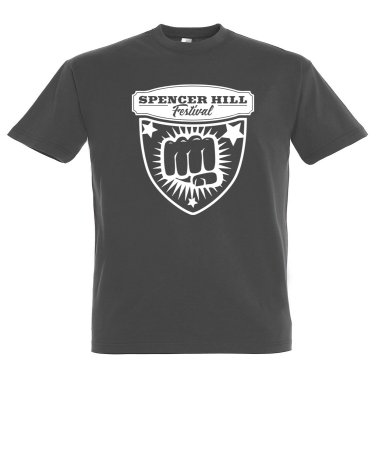 Shirt Spencerhill Festival Logo Dunkelgrau