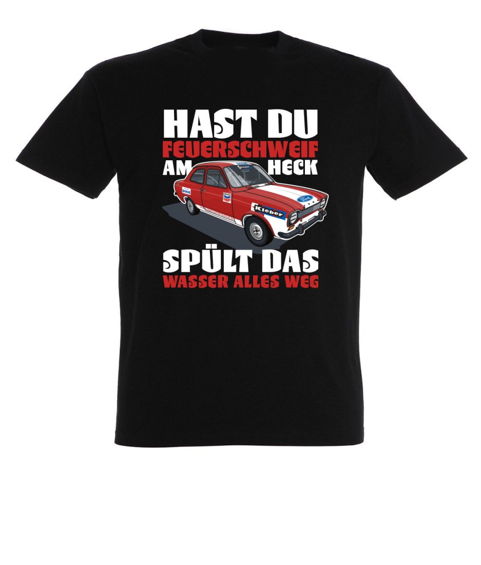 Shirt Hast du Feuerschweif am Heck